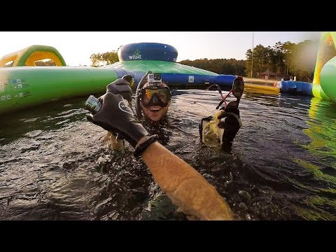 Scuba Diving at Closed Water Park for Lost Valuables! (After Hours) | DALLMYD_B�v�rkod�s. Legeslegjobbak