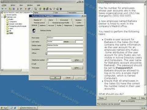 70-290 MCP MCSA MCSE Video Simulation 6