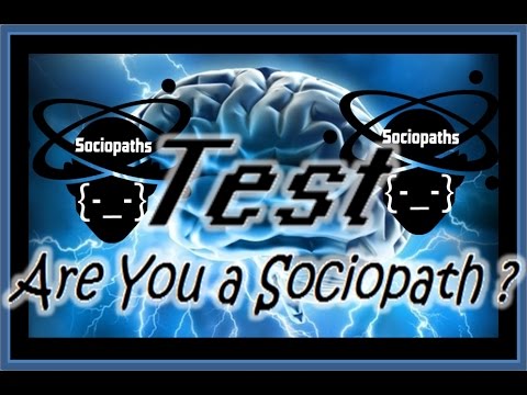 how to test for a sociopath
