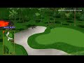 Golden Tee Great Shot on Tahiti Cove!