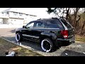 Timelapse of plastidipping my 05 Grand Cherokee Rims