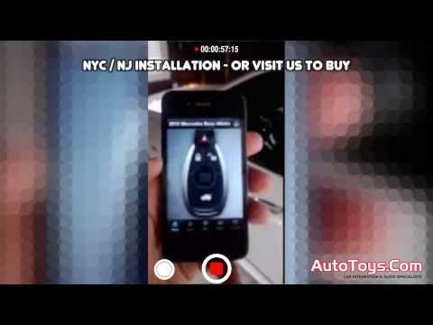 how to remote start mercedes