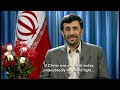 Ahmadinejad: \"Jesus WILL return\" (When did you ever hear Western leaders talk with this conviction)