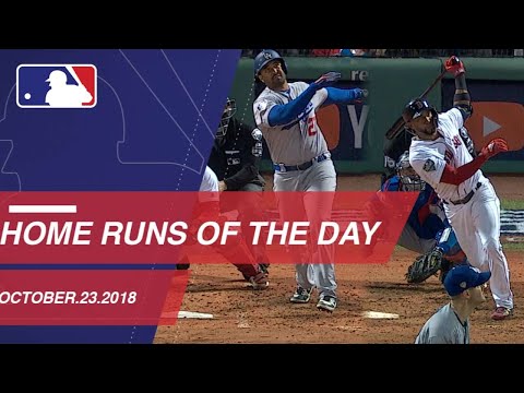 Video: Watch all the home runs for October 23, 2018