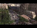 Barcelona's Sagrada Familia receives a visit from Jorge Lorenzo