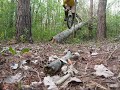 Unicycling video - chestnut ridge trials
