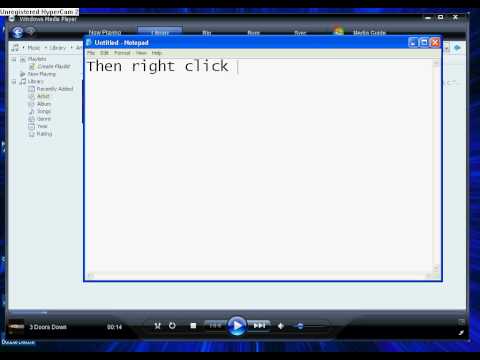 how to save a cd to windows media player