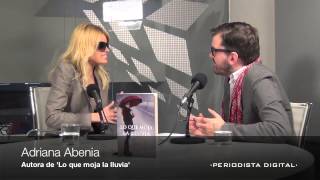 Adrina Abenia, autora de 'Lo que moja la lluvia'. 16-4-2013