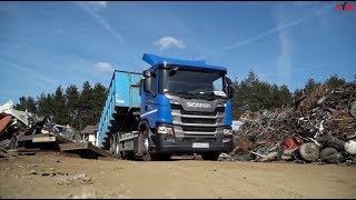 New Trucks Generation of Scania equipped with hook lift system HyvaTitan