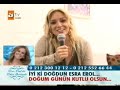 Esra Erol'a canlı yayında doğum günü sürprizi 