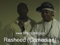 Hip Hop comedian Rasheed  interview with SPATE Magazine