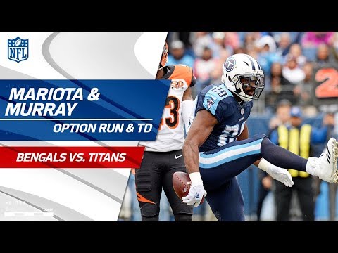 Video: Marcus Mariota's Option Run Sets Up DeMarco Murray's TD Blast | Bengals vs. Titans | NFL Wk 10