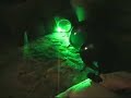 200mW Hulk Green Laser Power Demonstration