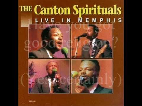 certainly - I'm back with another YouTube gospel video. In 1993, one of the greatest quartet groups, the Canton Spirituals came out with one of their most popular albums...