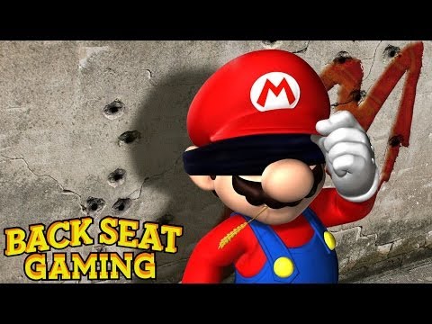 BEATING MARIO BLINDFOLDED (Backseat Gaming)