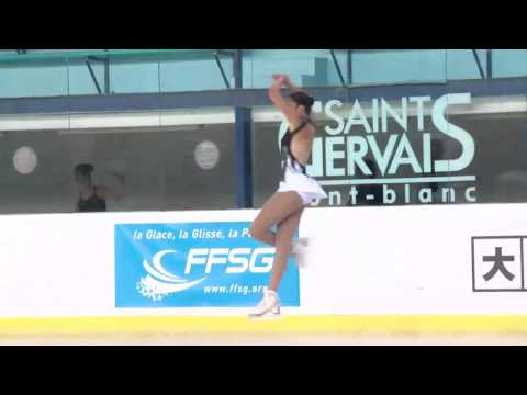 2016 ISU Junior Grand Prix - St. Gervais - Ladies Short Program - Tania MARGARIDO