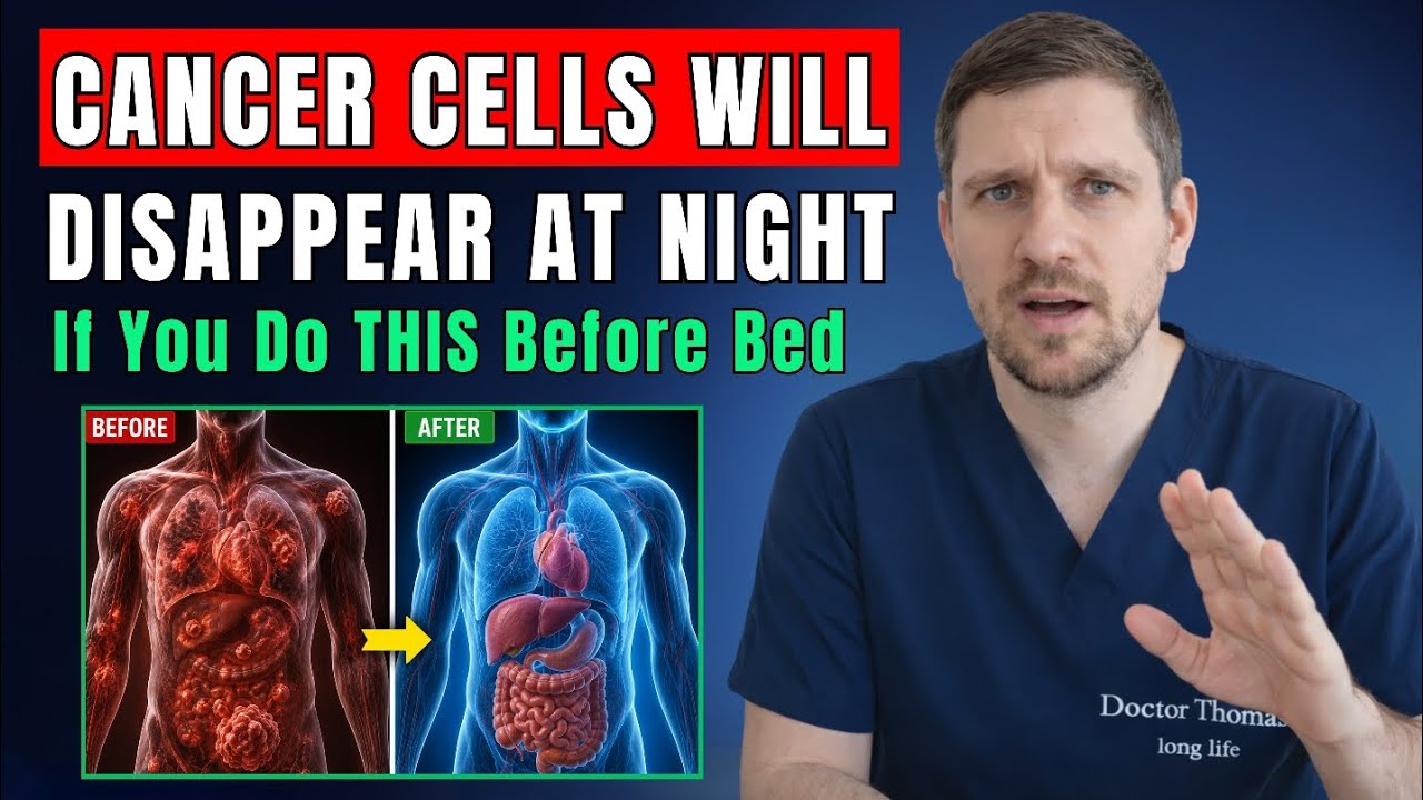 Cancer Cells Will DISAPPEAR at Night If You Do THIS Before Bed (Mitochondria Secret Revealed)