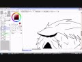Speed Drawing of basically me with wolf ears and a tail