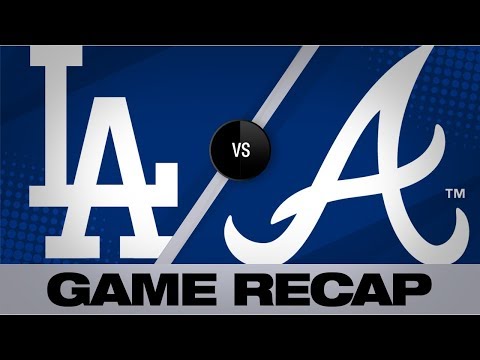 Video: Dodgers belt 4 homers in 8-3 win vs. Braves | Dodgers-Braves Game Highlights 8/16/19