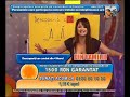 Belspel presentatrice krijgt een woedeaanval