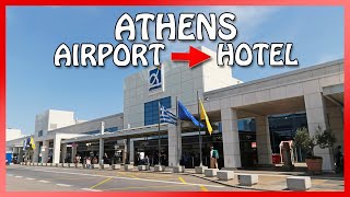 Athens AIRPORT : How to get to your hotel ? [Comparing Metro, Bus, Taxi, Uber]