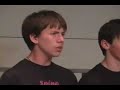 choral selection of the vicksburg high school men's ensemble simply men, directed by dustin morris. song by joseph m. martin. performed may 27, 2008 in the vicksburg, michigan, performing arts center.