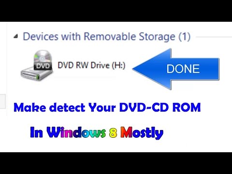 how to locate cd rom drive