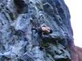 James Saito on a 5.12c, Squamish, part 2