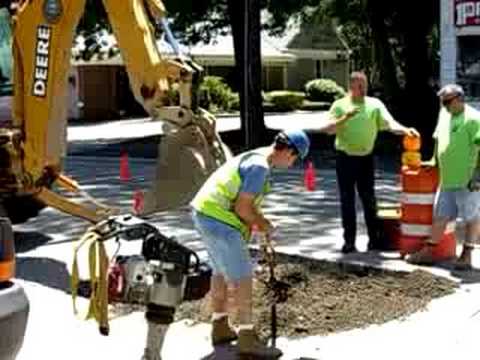 how to fix a sinkhole