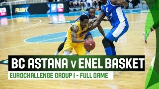 ФИБА Шақыру Кубогы: «Астана» — «Нью Энел Баскет»