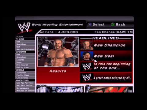 WWE GM MODE: SVR 2007- Episode 6