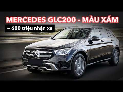 Đưa trước 600 triệu, có ngay xe Mercedes GLC 200 màu Xám Graphite đặc biệt