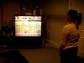 Parents play Wii Tennis Parents play Wii Tennis