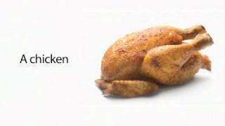 La Comida y los Artículos.