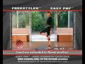 How to do Functional Rehabilitation? EASY PNF - Knee Strength knee flexion, heel to the outside (standing)