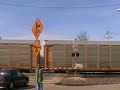 union pacific train crossing union pacific train crossing