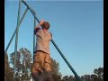 well...somewhat spur of the moment, we just started filming me doing stuff for the ninja warrior competition and realized the next morning it was too late.....oh well