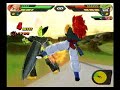 dbz bt2   super saiyan 4 gogeta vs  villains