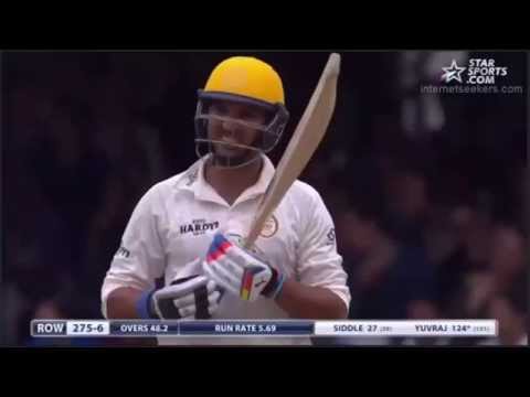 Yuvi Touch Sachin's Feet at LORDS England MCC VS ROW XI
