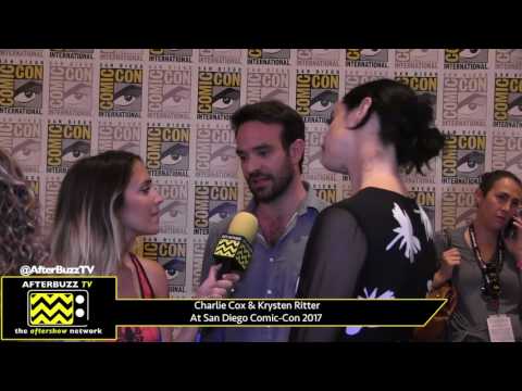 Charlie Cox & Krysten Ritter  (The Defenders) at San Diego Comic-Con 2017