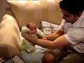 Baby dancing to New Order's Shell Shock