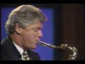 American President - Bill Clinton Play Saxophone at the Arsenio Hall Show - NBC 1992