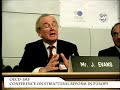 John Evans (General Secretary of the TUAC) comments on political economy of reform; 