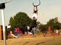 Versatile doing stunts