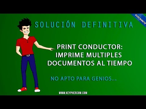 Solución Definitiva - Imprime múltiples documentos al tiempo - PrintConductor