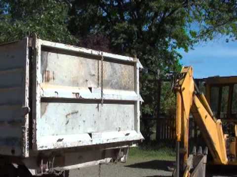 Part 2/2 1978 GMC 6000 Dump Bed Repair