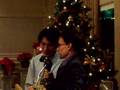 Mark MacLachlan and Jonathan Lam sing the periodic table