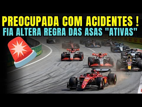 FIA MUDA AS REGRAS DE 2026 PARA EVITAR ACIDENTES ! ⚙️ Novo "Modo Parcial" de Aerodinâmica Ativa