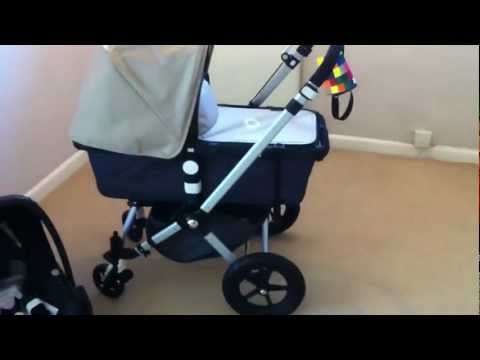how to fit bugaboo cameleon umbrella