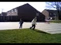 Wallflip buiten :P